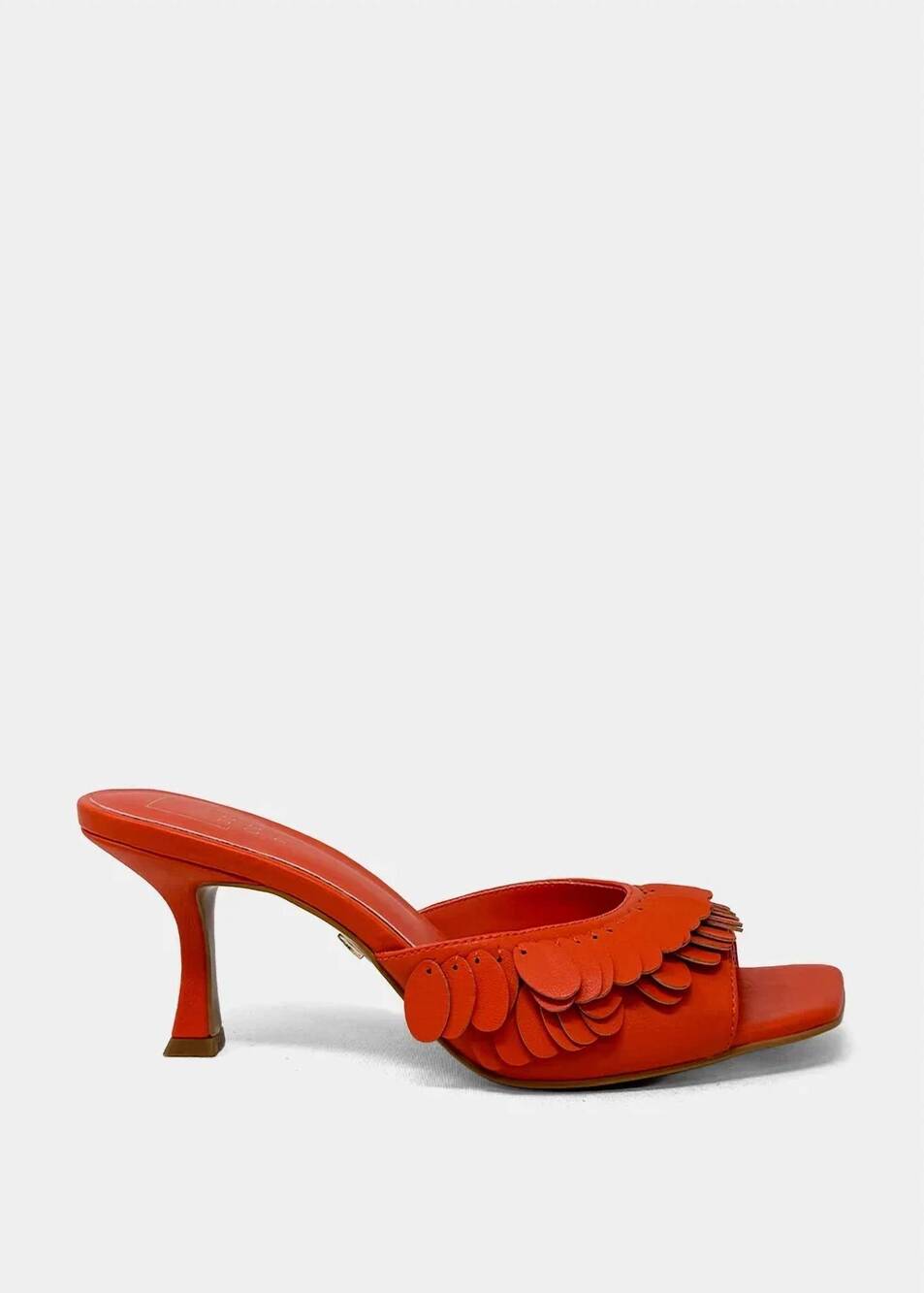 NEW SHU SHOP women's grace open-toe slide sandals in orange
